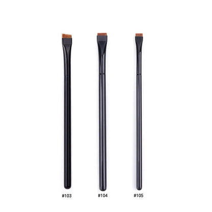 1/2/3 Stück Professioneller Augen-Make-up-Pinsel  Flacher Eyeliner-Pinsel | Augenbrauenpinsel | Lippen-Make-up-Pinsel | Augen-Patch-Make-up-Werkzeug