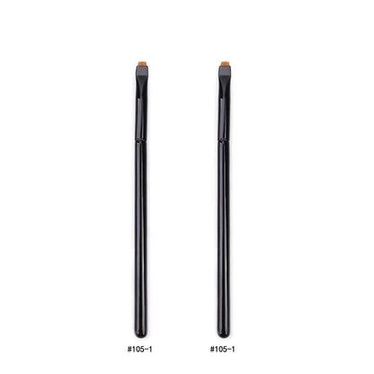 1/2/3 Stück Professioneller Augen-Make-up-Pinsel  Flacher Eyeliner-Pinsel | Augenbrauenpinsel | Lippen-Make-up-Pinsel | Augen-Patch-Make-up-Werkzeug