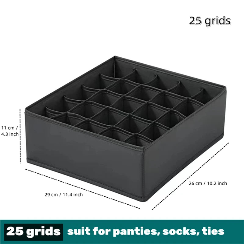 Schubladen-Organizer für Unterwäsche – Waschbare Aufbewahrungsbox für BHs, Socken & Leggings
