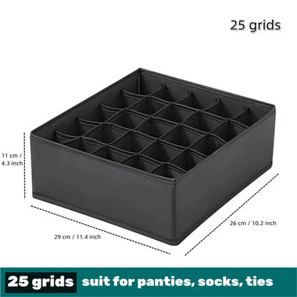 Schubladen-Organizer für Unterwäsche – Waschbare Aufbewahrungsbox für BHs, Socken & Leggings