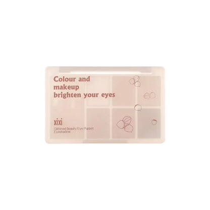 Chestnut 7-Color Eyeshadow Palette – Neutral Nude Brown Shades, Matte & Shimmer Finishes, Everyday Natural Makeup